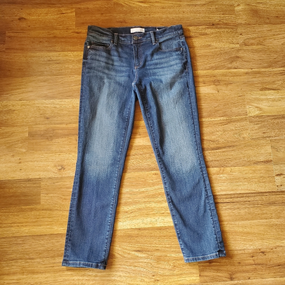 LOFT Size 27 Skinny Crop Low Rise Jeans
